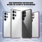For Samsung Galaxy S25+ 5G iPAKY Aurora Series Shockproof PC + TPU Protective Phone Case(Transparent Black) - 2