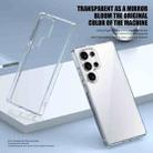 For Samsung Galaxy S25+ 5G iPAKY Aurora Series Shockproof PC + TPU Protective Phone Case(Transparent Black) - 3