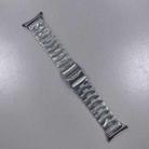 For Samsung Galaxy Watch Ultra 47mm Butterfly Safety Buckle Titanium Alloy Watch Band(Black) - 2