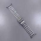 For Samsung Galaxy Watch Ultra 47mm Butterfly Safety Buckle Titanium Alloy Watch Band(Grey) - 2