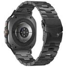For Samsung Galaxy Watch Ultra 47mm Safety Buckle Titanium Alloy Watch Band(Grey) - 1