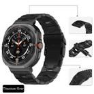 For Samsung Galaxy Watch Ultra 47mm Safety Buckle Titanium Alloy Watch Band(Grey) - 2