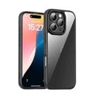 For iPhone 16 Pro iPAKY Bright Color Series Shockproof PC+TPU Phone Case(Black) - 1