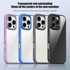 For iPhone 16 iPAKY Bright Color Series Shockproof PC+TPU Phone Case(Grey) - 2