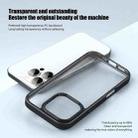 For iPhone 16 iPAKY Bright Color Series Shockproof PC+TPU Phone Case(Grey) - 3
