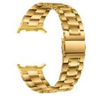 For Samsung Galaxy Watch Ultra 47mm Five Beads Stainless Steel Metal Watch Band(Gold) - 2