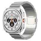 For Samsung Galaxy Watch Ultra 47mm One Beads Magnetic Buckle Titanium Alloy Watch Band(Titanium Color) - 1