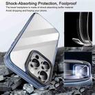 For iPhone 16 iPAKY MG Series Transparent PC+TPU Phone Case(Transparent Blue) - 3
