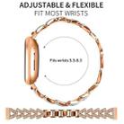 20mm xDfind Small Twist Diamond Metal Watch Band(Rose Gold) - 2