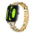 20mm For Xiaomi Haylou RS4 Plus LS11 / LS12 xDfind Small Twist Diamond Metal Watch Band(Gold) - 1