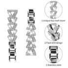 20mm For Amazfit Bip U / Bip Lite / Bip 3 Pro xDfind Small Twist Diamond Metal Watch Band(Silver) - 3