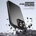 For iPhone 15 Pro iPAKY Bright Color Frosted Series Shockproof PC+TPU Phone Case(Black) - 3