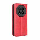 For Meizu Note 16 5G Magnetic Buckle Retro Texture Leather Phone Case(Red) - 3