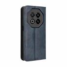 For Meizu Note 16 5G Magnetic Buckle Retro Texture Leather Phone Case(Blue) - 3