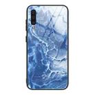 For Samsung Galaxy A50 / A50s / A30s Marble Pattern Glass Protective Case(DL03) - 1