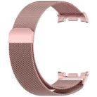 For Samsung Galaxy Watch 8 / 8 Classic / Ultra 2 xDfind Milanese Magnetic Metal Watch Band(Rose Pink) - 2