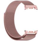 For Samsung Galaxy Watch 8 / 8 Classic / Ultra 2 xDfind Milanese Magnetic Metal Watch Band(Rose Pink) - 3