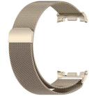 For Samsung Galaxy Watch 8 / 8 Classic / Ultra 2 xDfind Milanese Magnetic Metal Watch Band(Starlight) - 2