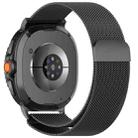 For Samsung Galaxy Watch 8 / 8 Classic / Ultra 2 xDfind Milanese Magnetic Metal Watch Band(Titanium Color) - 1