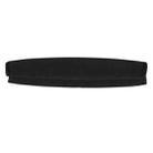 Elastic Cotton Cloth Headband Protective Cover, Size:Curved 22.5x13x9.5cm(Black) - 1