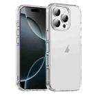 For iPhone 16 Pro Max iPAKY Phantom Series Shockproof PC+TPU Phone Case(Matte White) - 1