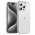 For iPhone 15 Pro iPAKY Phantom Series Shockproof PC+TPU Phone Case(Matte White) - 1