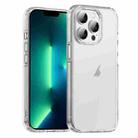 For iPhone 13 Pro iPAKY Phantom Series Shockproof PC+TPU Phone Case(Matte White) - 1