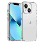 For iPhone 13 iPAKY Phantom Series Shockproof PC+TPU Phone Case(Matte White) - 1