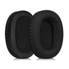 2pcs Sponge Earmuffs Replacement Earpads For Marshall Monitor, Model:Football Net(Black) - 1