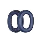 1 Pair Protein Leather Earpads For Jabra Elite 85H(Blue) - 1