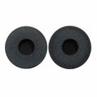 2pcs Foam Earpads For Jabra GN2000 / BIZ 2300 / 2400 / 1500 / 1900(Black) - 1