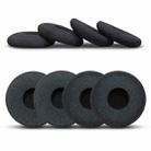 2pcs Foam Earpads For Jabra GN2000 / BIZ 2300 / 2400 / 1500 / 1900(Black) - 2