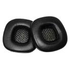 2pcs Sponge Earmuffs Replacement Earpads For Marshall Major II, Model:Black Lambskin - 1