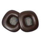 2pcs Sponge Earmuffs Replacement Earpads For Marshall Major II, Model:Brown Lambskin - 1