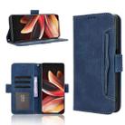 For Meizu Note 16 5G Skin Feel Calf Texture Card Slots Leather Phone Case(Blue) - 1