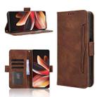 For Meizu Note 16 5G Skin Feel Calf Texture Card Slots Leather Phone Case(Brown) - 1