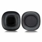 2pcs Protein Leather Replacement Earpads For Marshall Mid Bluetooth(Black with Snap-on) - 1