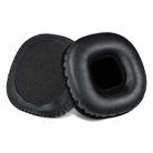 2pcs Protein Leather Replacement Earpads For Marshall Mid Bluetooth(Black with Snap-on) - 2