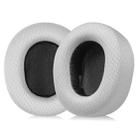 2pcs Football Net Earpads For SteelSeries Nova Pro(Grey Insert) - 1