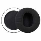 2pcs Sponge Earmuffs Replacement Earpads For Audeze LCD-2 / LCD-3 / LCD-4, Model:Flannel(Black) - 1
