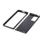 For Samsung Galaxy Z Fold2 5G Cross Texture PU Shockproof Protective Case(Black) - 2