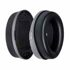 1 Pair Sponge Earmuffs Replacement Earpads For Audeze Mobius, Model:Protein PU with Clip(Black) - 1