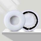 2pcs Protein Leather Earpads For SteelSeries Siberia 650(White) - 2