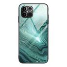 For iPhone 12 Pro Max Marble Pattern Glass Protective Case(DL02) - 1