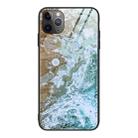 For iPhone 11 Pro Marble Pattern Glass Protective Case(DL06) - 1