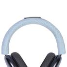 For Apple AirPods Max Knitted Headbeam Protective Cover(Crystal Blue) - 1