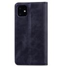 For iPhone 11 Business Stitching Horizontal Flip Leather Case with Double Folding & Bracket & Card Slots & Photo Frame & Wallet(Black) - 3