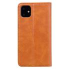 For iPhone 11 Pro Max Business Stitching Horizontal Flip Leather Case with Double Folding & Bracket & Card Slots & Photo Frame & Wallet(Brown) - 3