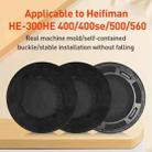 2pcs Flannel Replacement Earpads For HIFIMAN HE400(Black) - 2