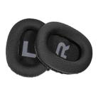 1 Pair Printing Insert Earpads For Somic G936N / G936, Material:Football Net Fabric(Black) - 1